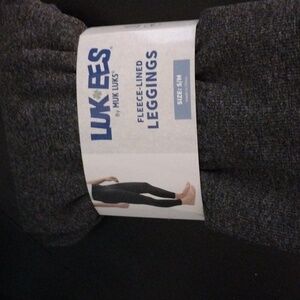 Muk Luks fleece lined leggings